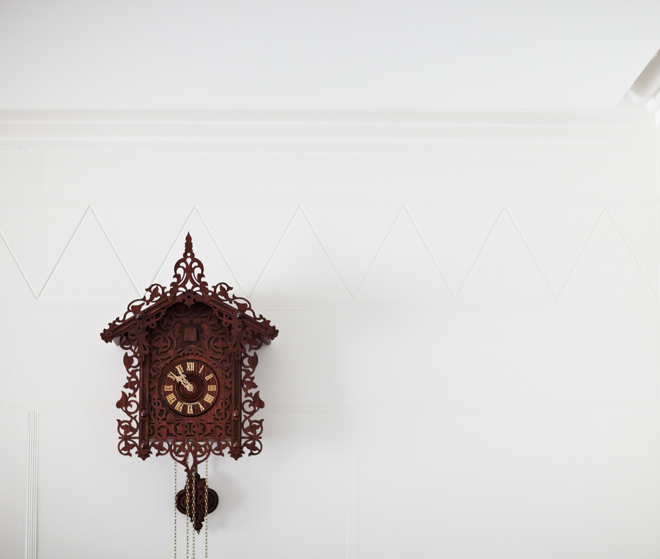 Art deco wall clock