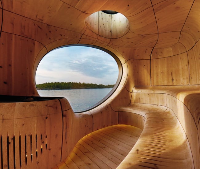 Grotto Sauna - Partisans Architecture - Alex Josephson