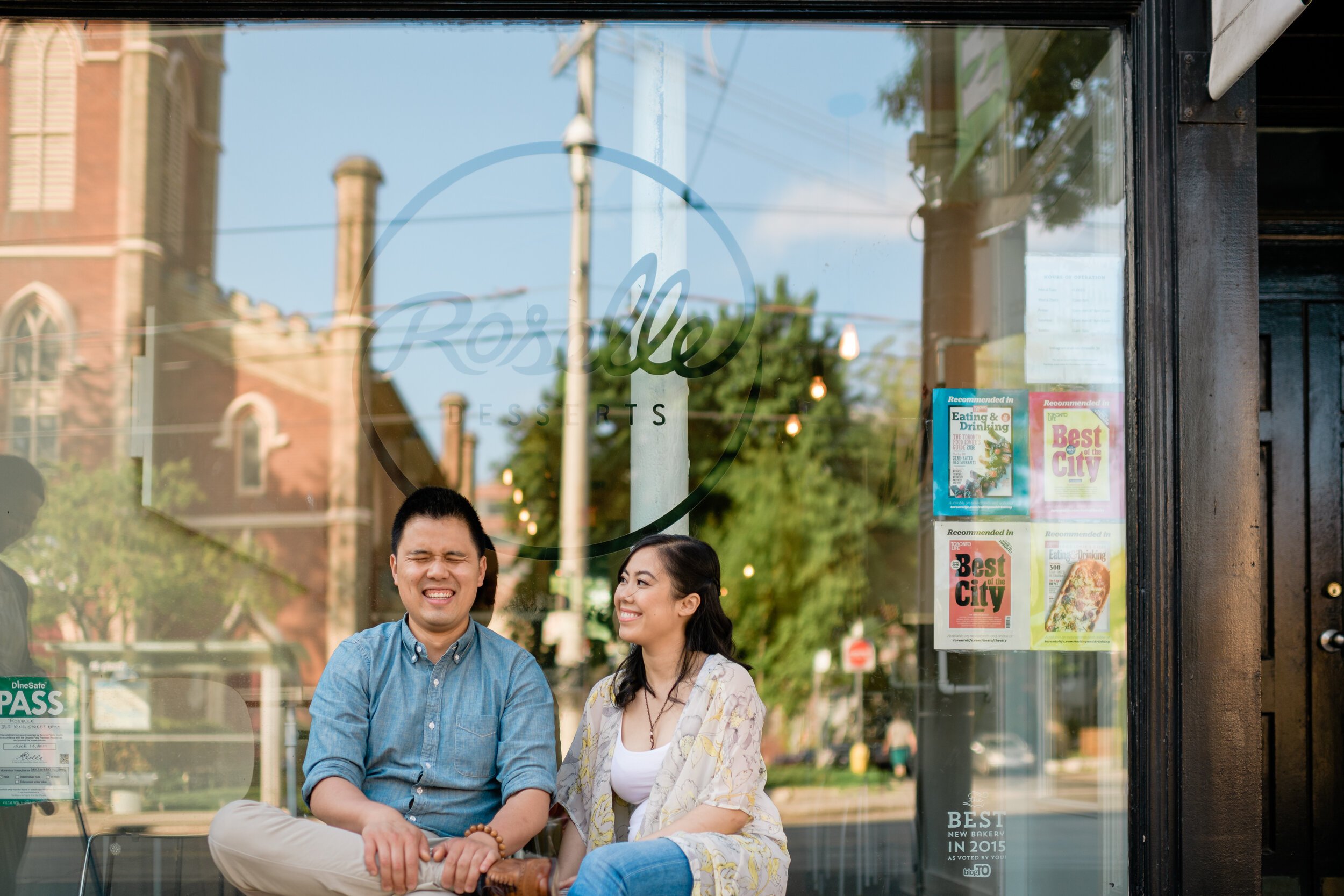 Roselle Desserts owners CHEFS STEPHANIE DUONG AND BRUCE LEE