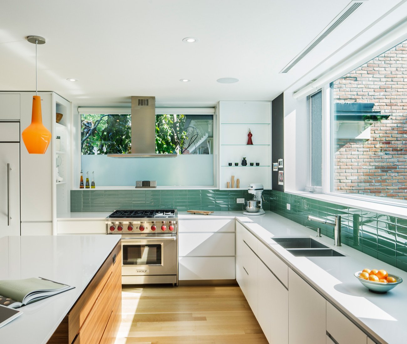 Kyra Clarkson Architect white kitchen