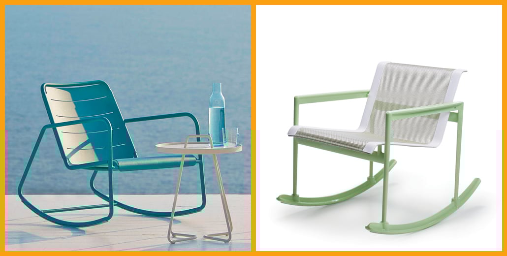 Outdoor rocking chairs