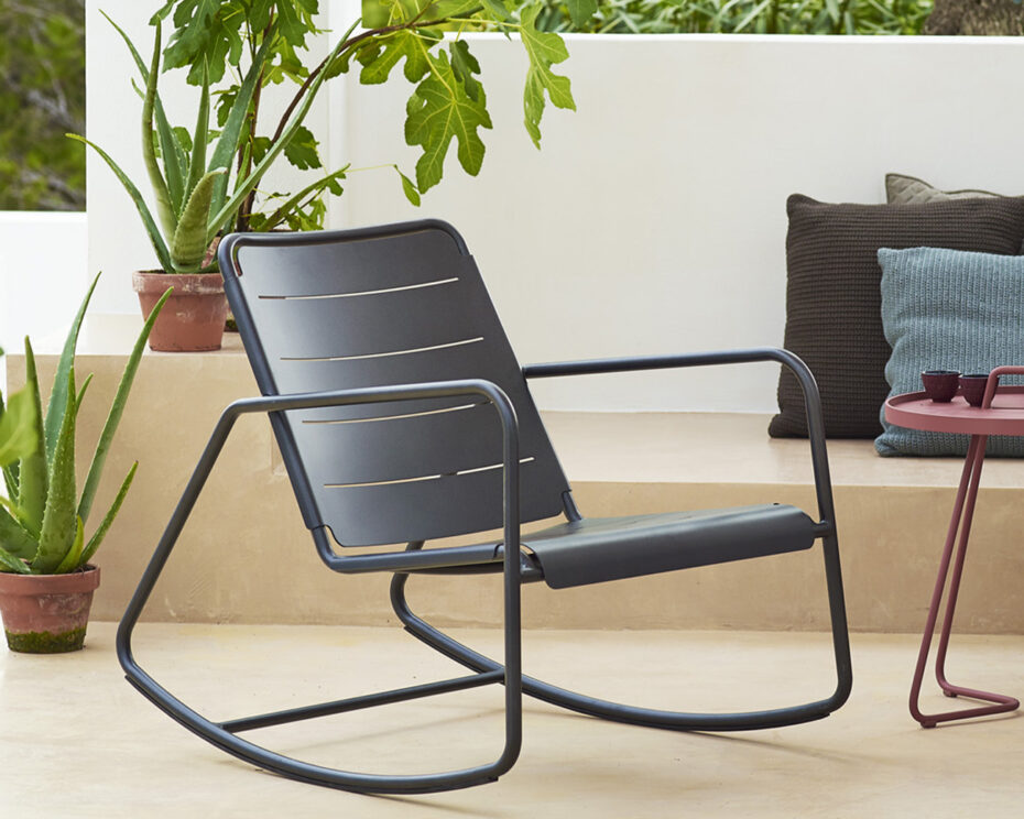 designer outdoor rockers