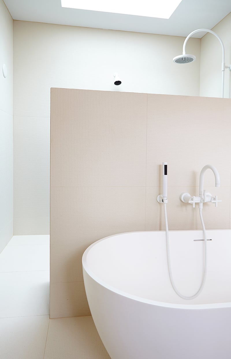scandinavian bathroom SPA design