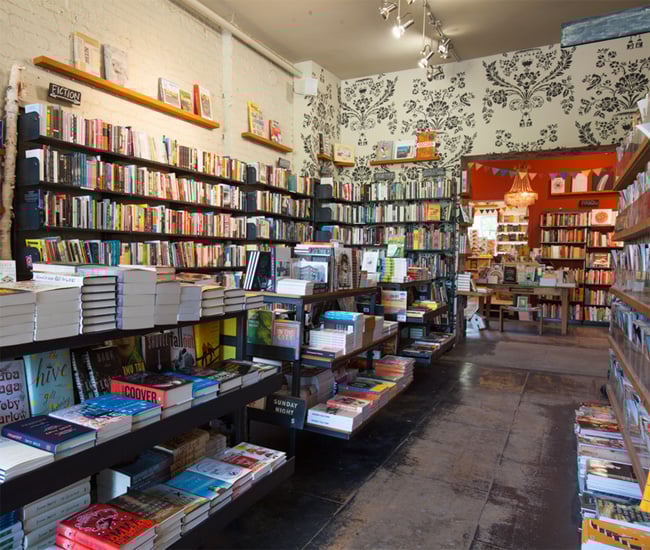 Type Books Toronto - Interior image