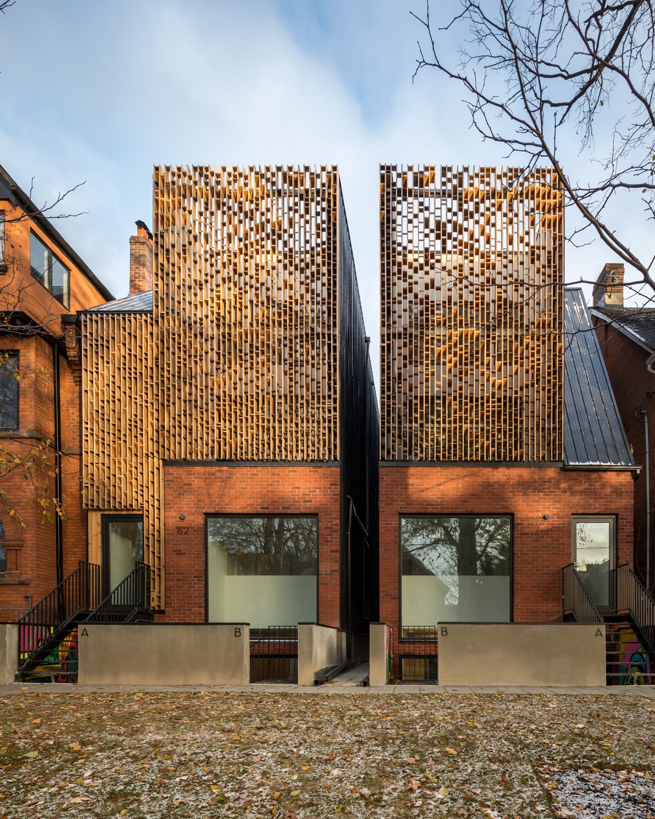 Batay-Csorba Architects - Parkdale Duplexes