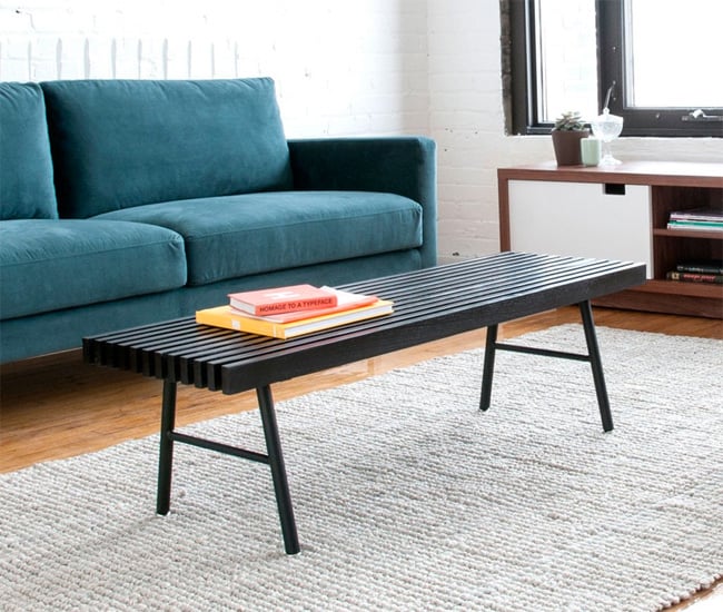 Transit Bench by Gus Modern - Drake Devonshire look