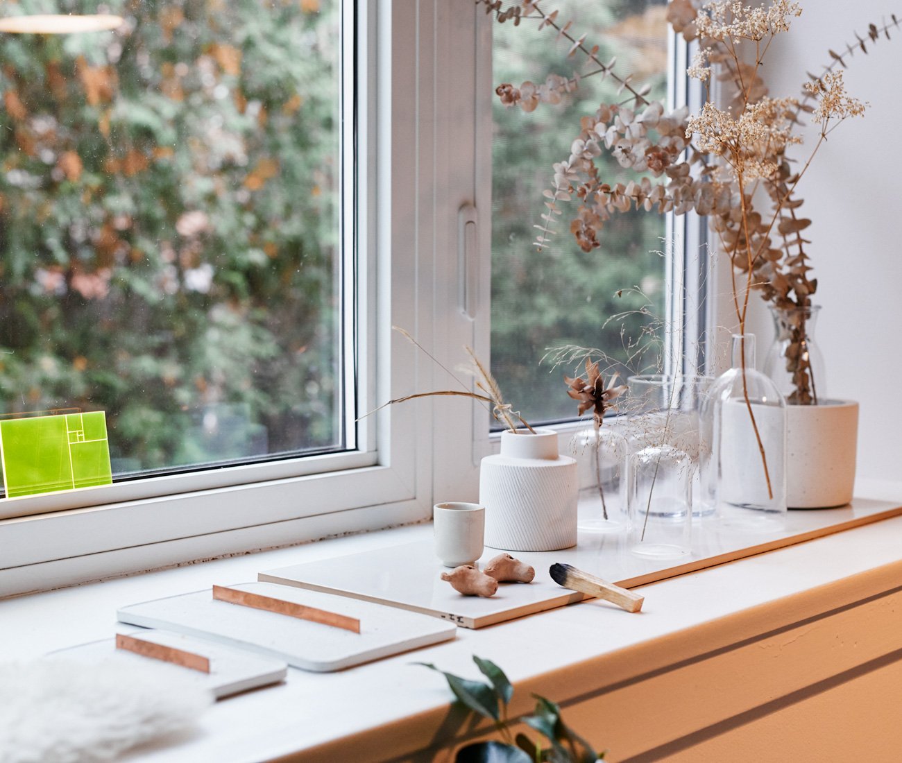 Gelareh Saadatpajouh window sill Junction reno