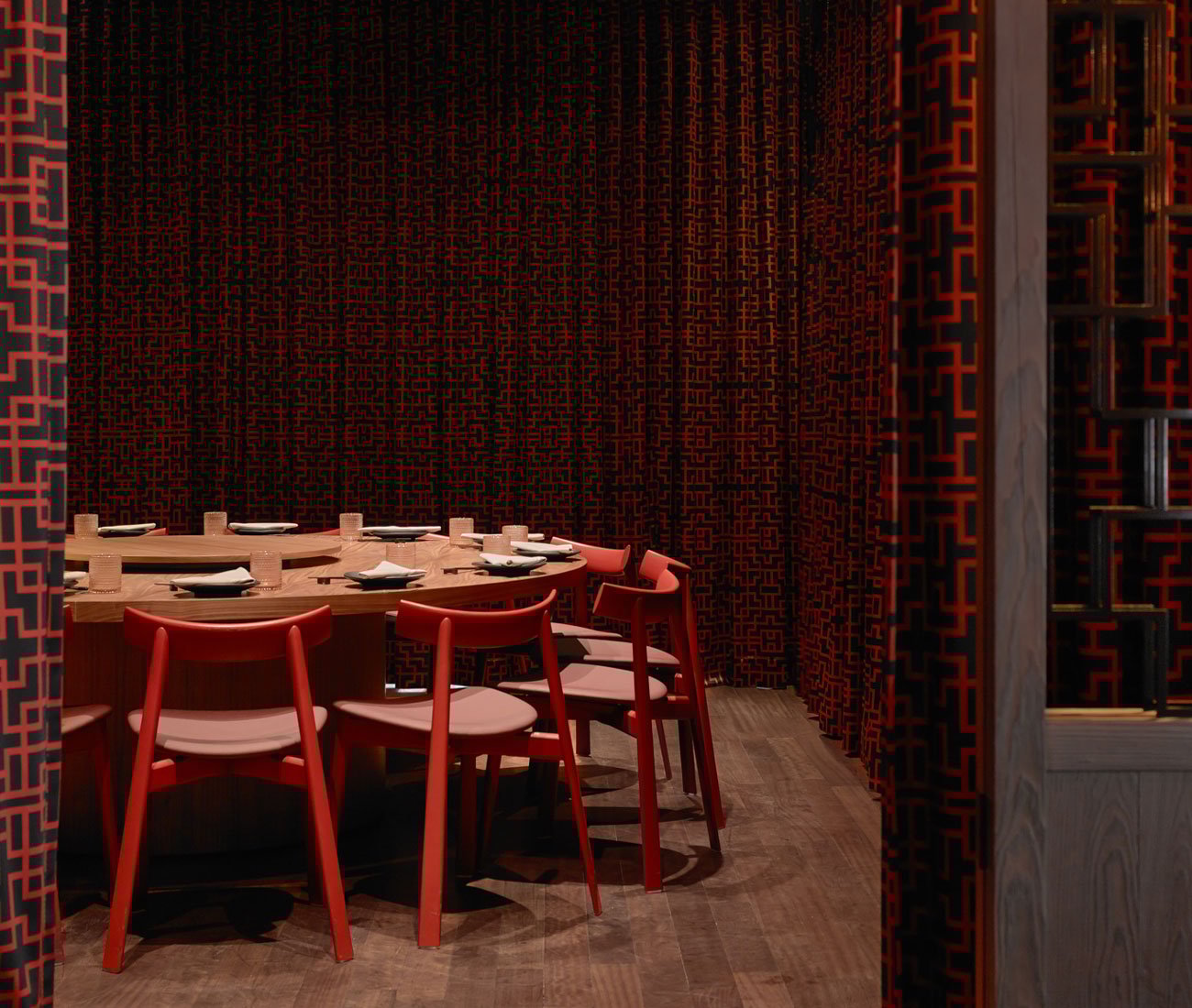 Interiors of Planta Queen restaurant
