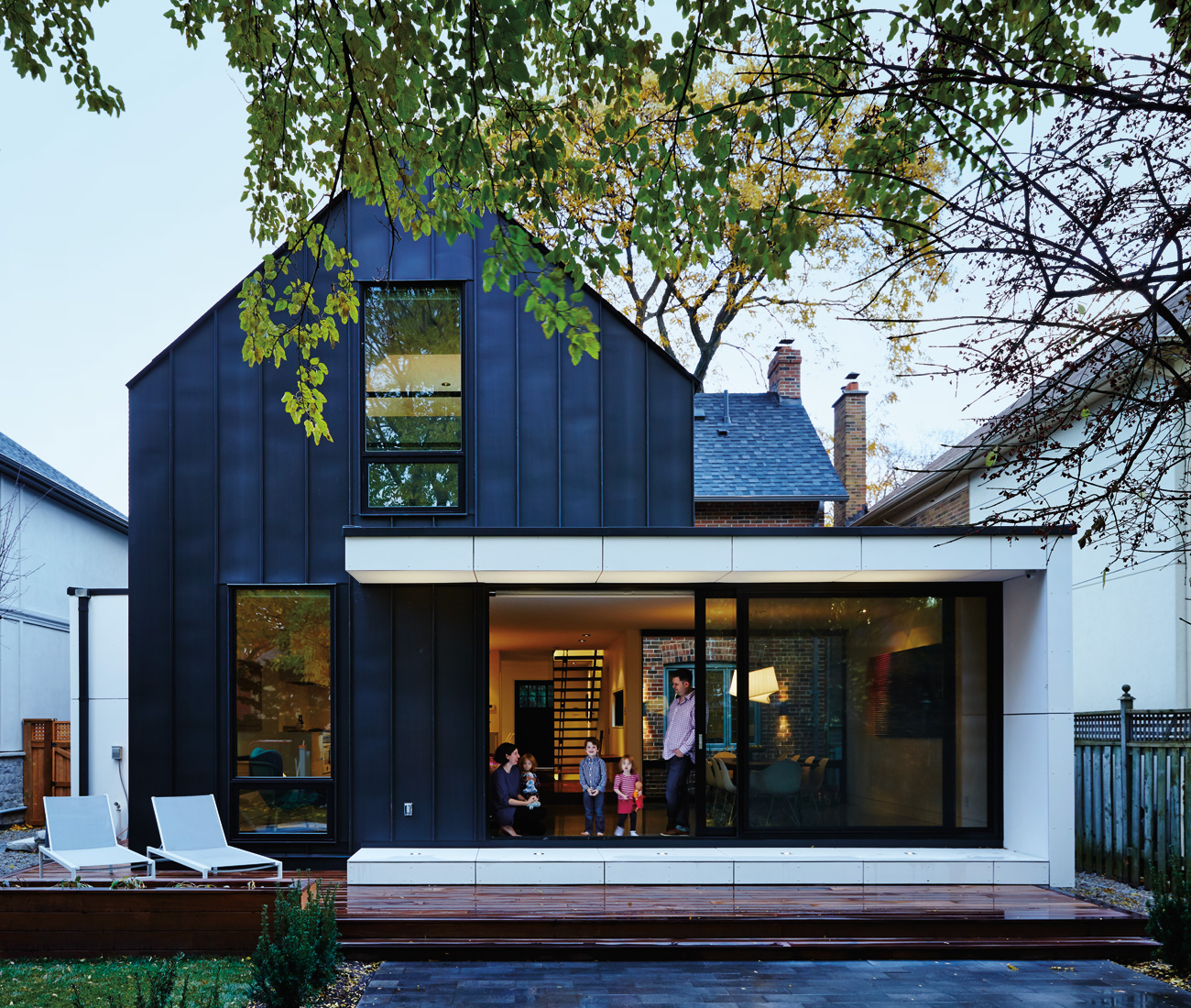 traditional homes modern additions