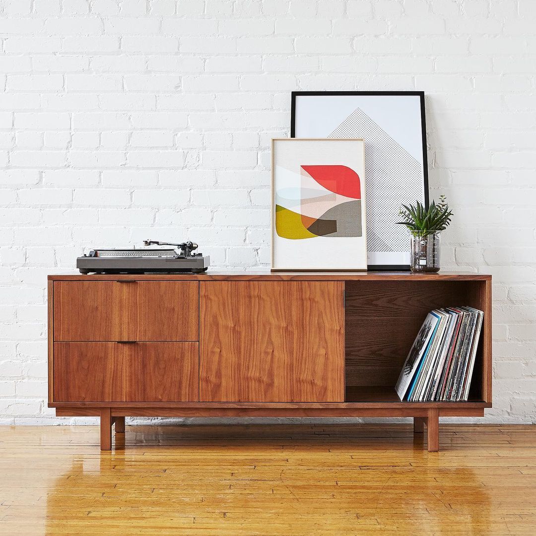 mid-century sideboard stores