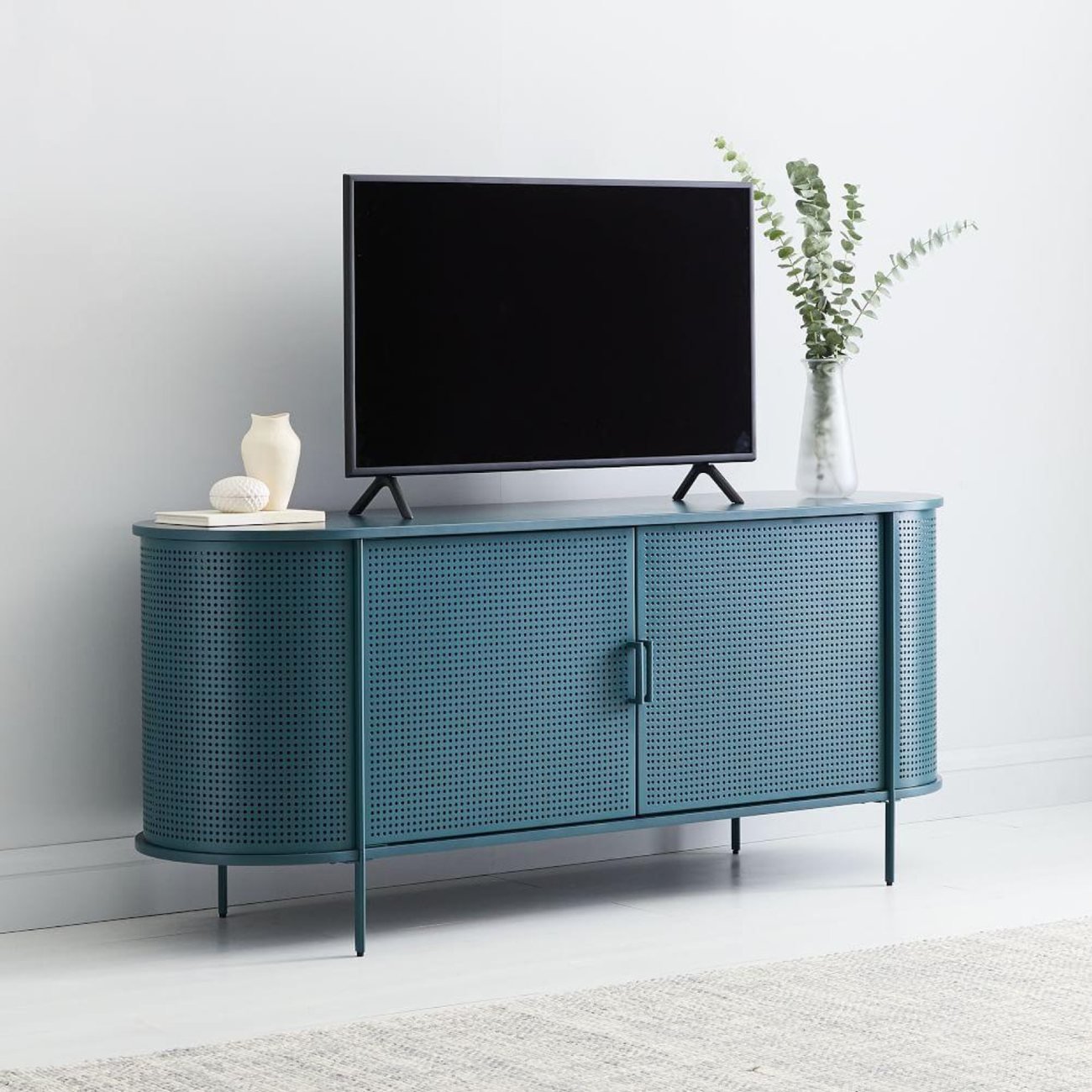 TV media unit available at West Elm stores