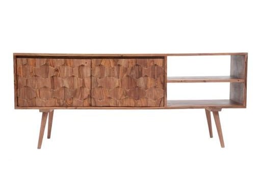 Media storage unit available at Shelter furniture