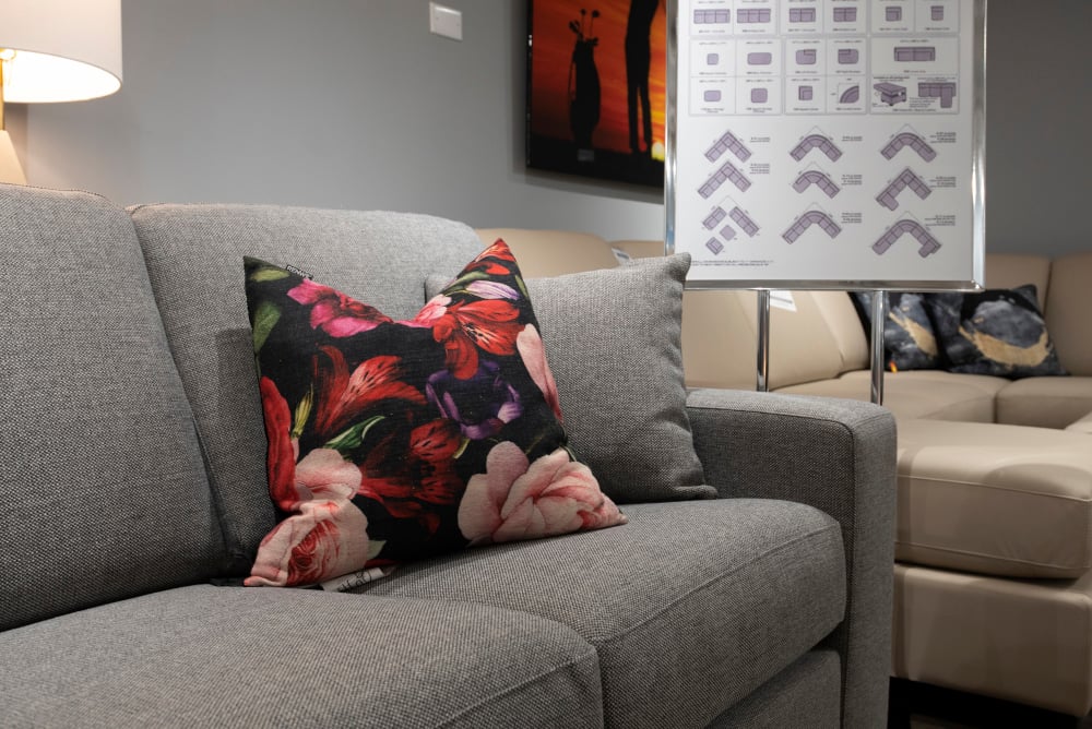 Sofa model with configuration settings at The Chesterfield Shop 