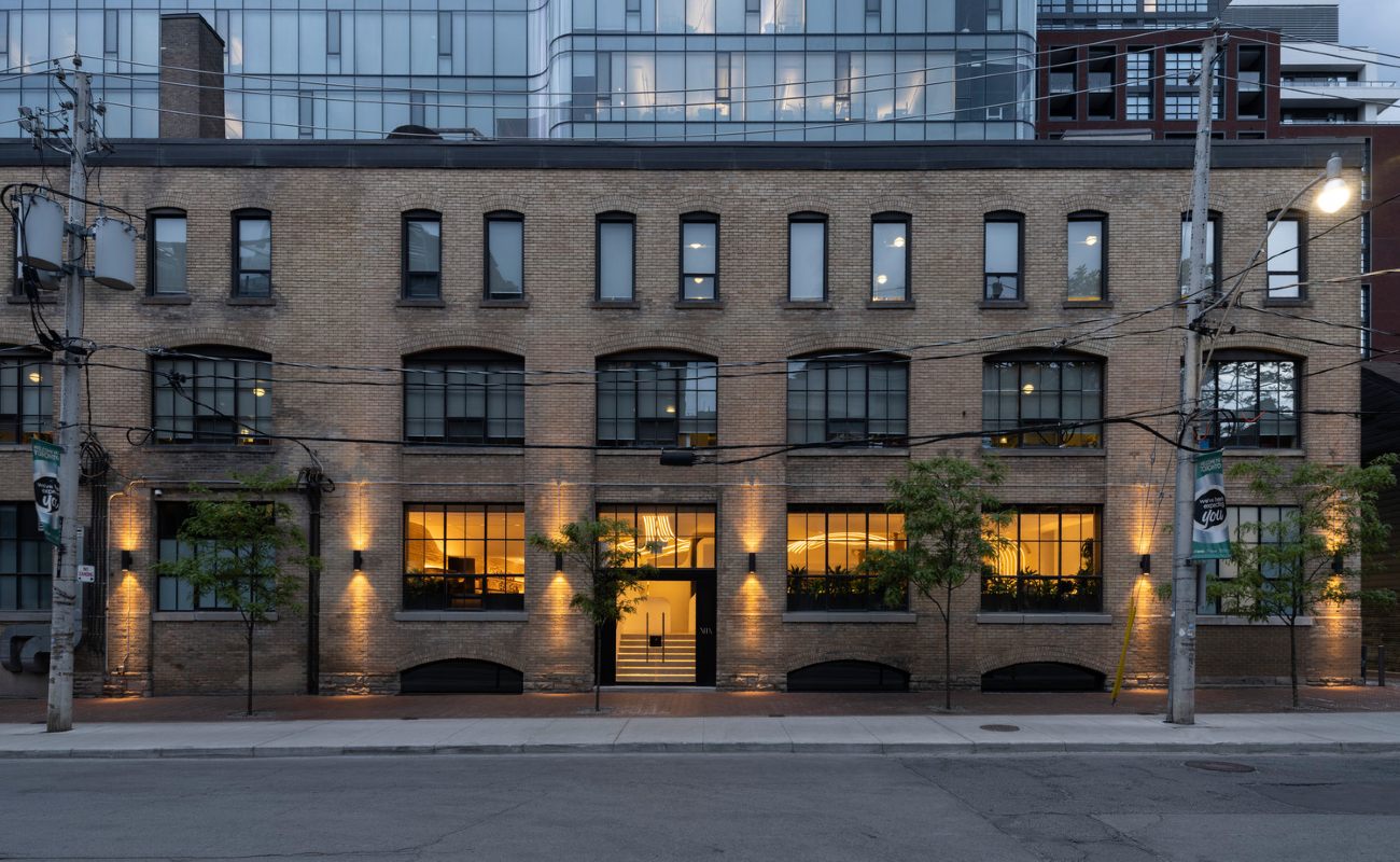 Exterior view of Partisans Vela Restaurant in Toronto