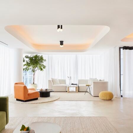 Biophilic Condo Design - Toronto living room