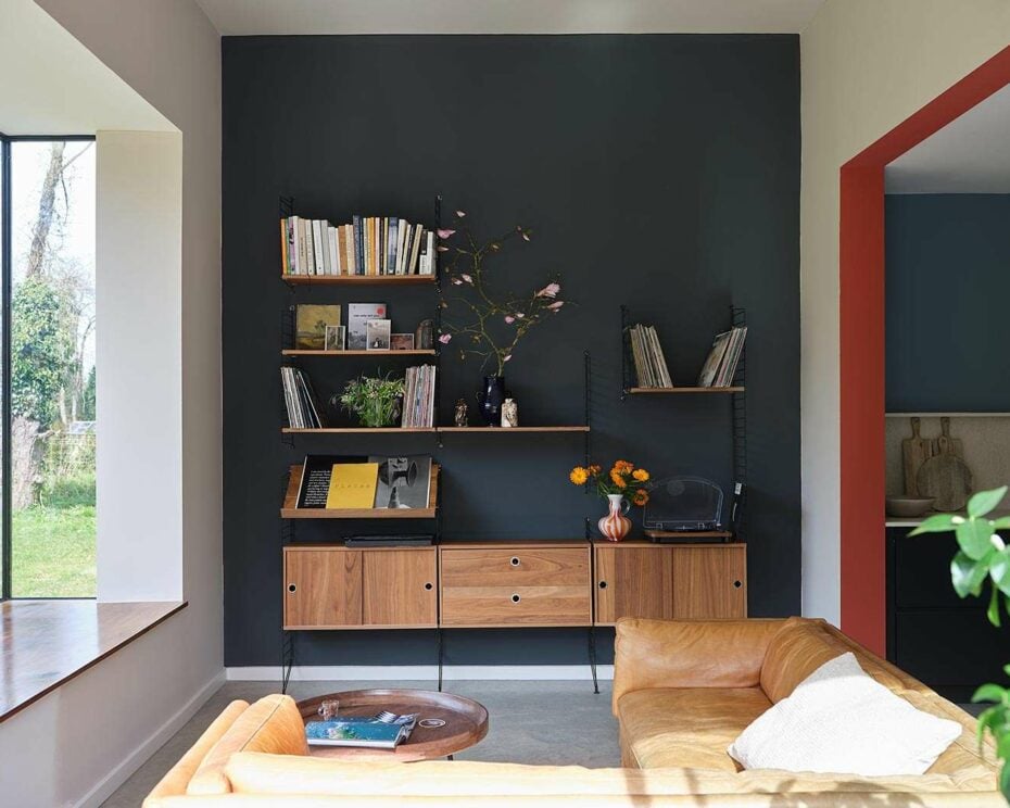 Farrow & Ball's deep blue,