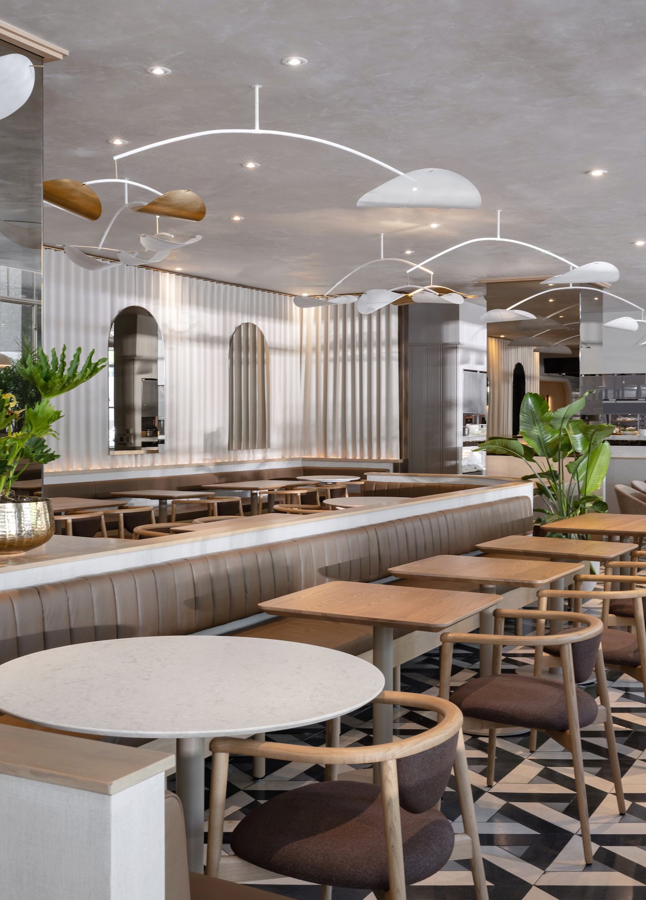 Seating area at Alobar Downtown