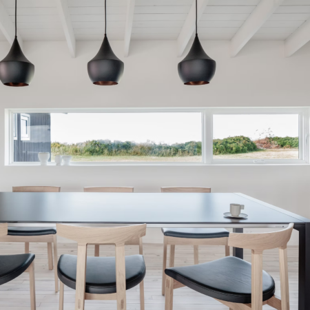 white cottage interior design